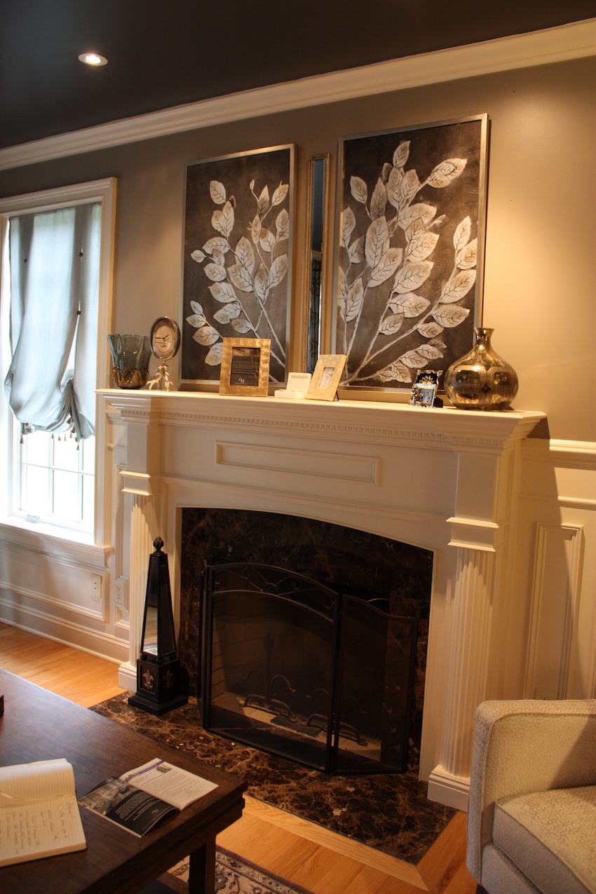 Allow negative space for decor
