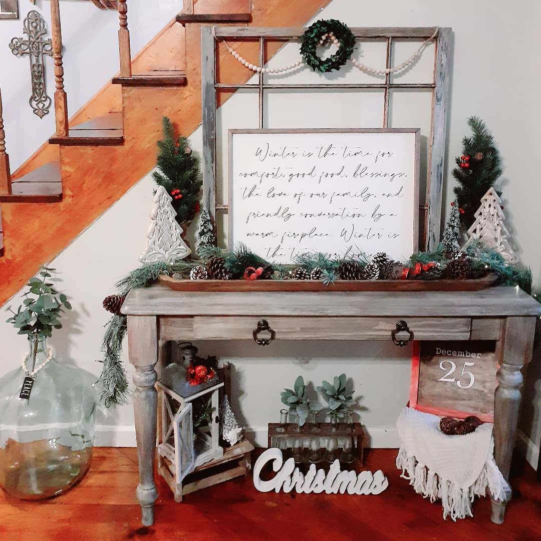 Make the entryway festive